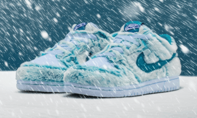 Nike Dunk Low “Abominable Snowman” releases Holiday 2025 for kids sizing