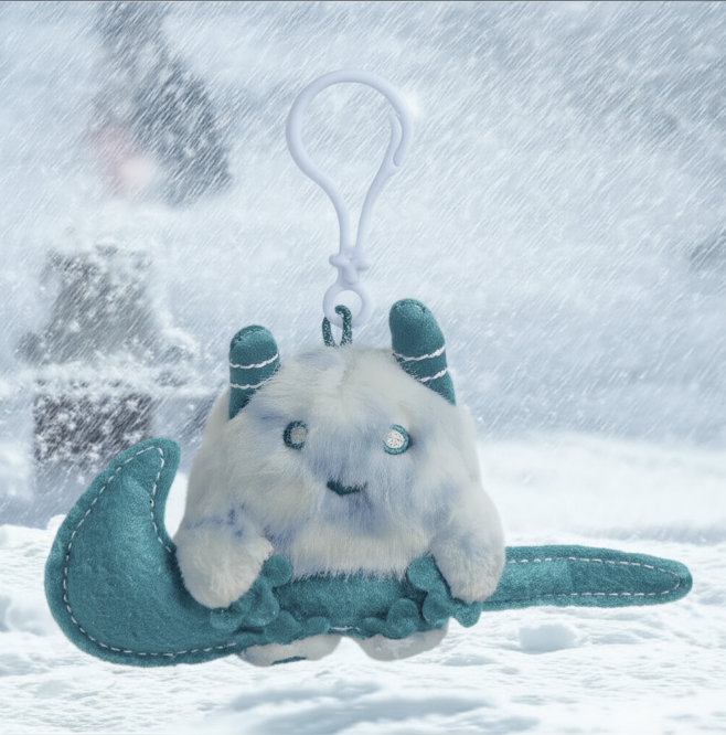 Nike Dunk Abominable Snowman IM7170-441 Plush toy