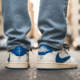 Travis Scott Fragment Jordan 1 Lows on Feet 2025